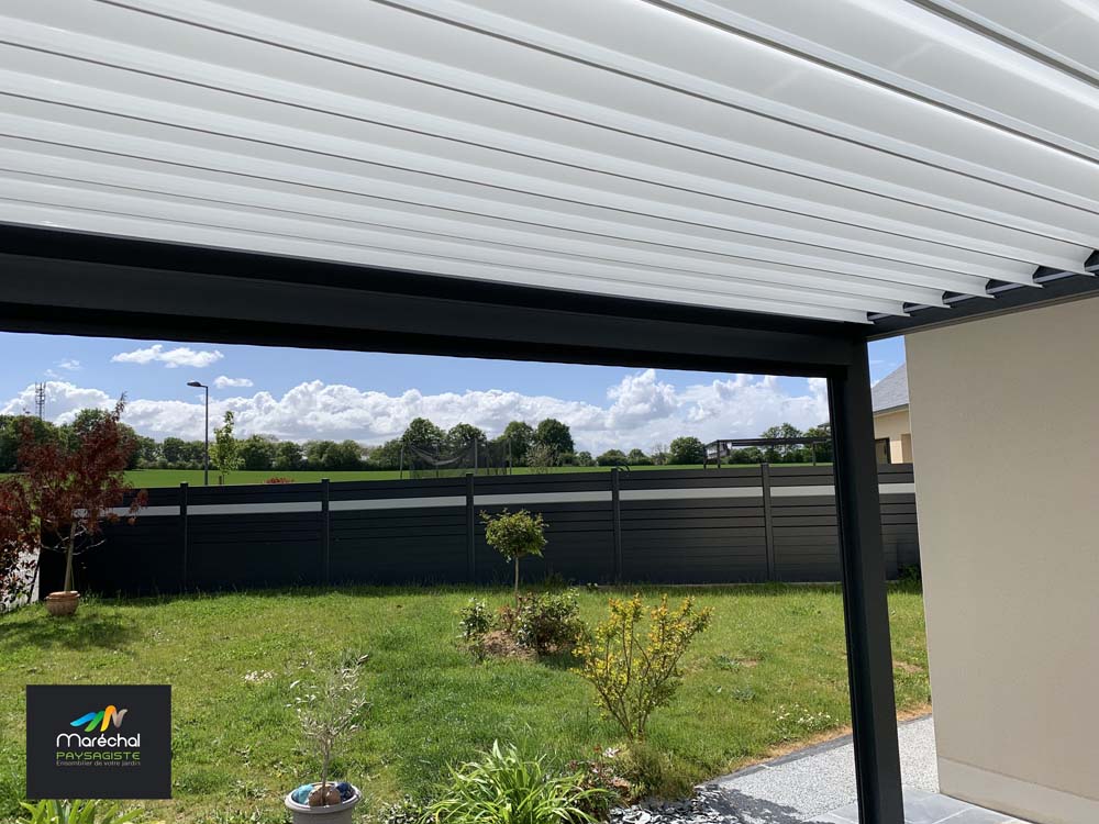 Carport aluminium toit plat : carport et abri voiture toit plat Akena